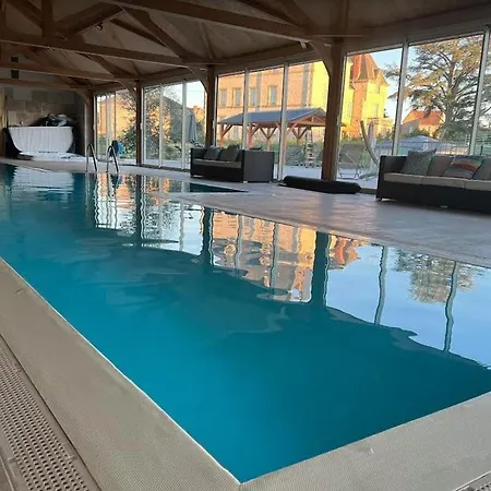 De Charme Avec Piscine Chauffee, Et Parc Prive - Ideal Pour Decouvrir La Region Bourbonnaise - Fr-1-489-236 Semesterbostad *