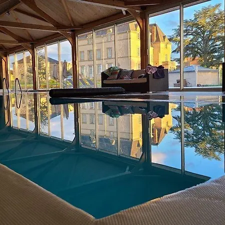 De Charme Avec Piscine Chauffee, Et Parc Prive - Ideal Pour Decouvrir La Region Bourbonnaise - Fr-1-489-236 Semesterbostad *